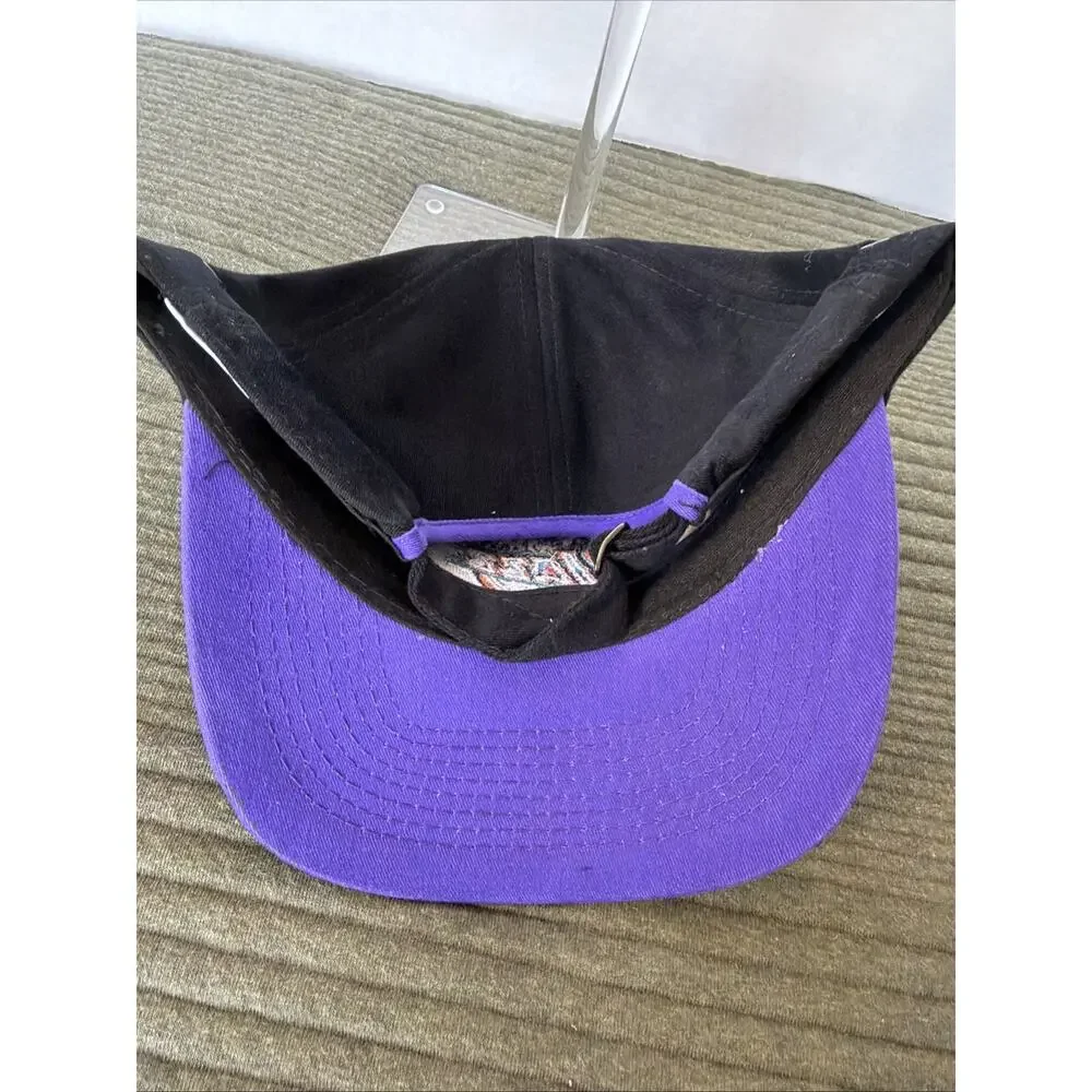 Utah Jazz Vintage Logo Athletic Strapback Cap Hat From The Late ‘90’s